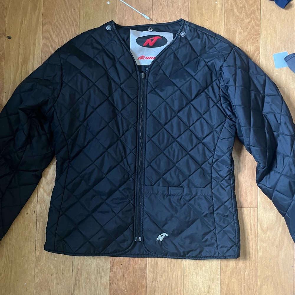 Black winter jacket size 14